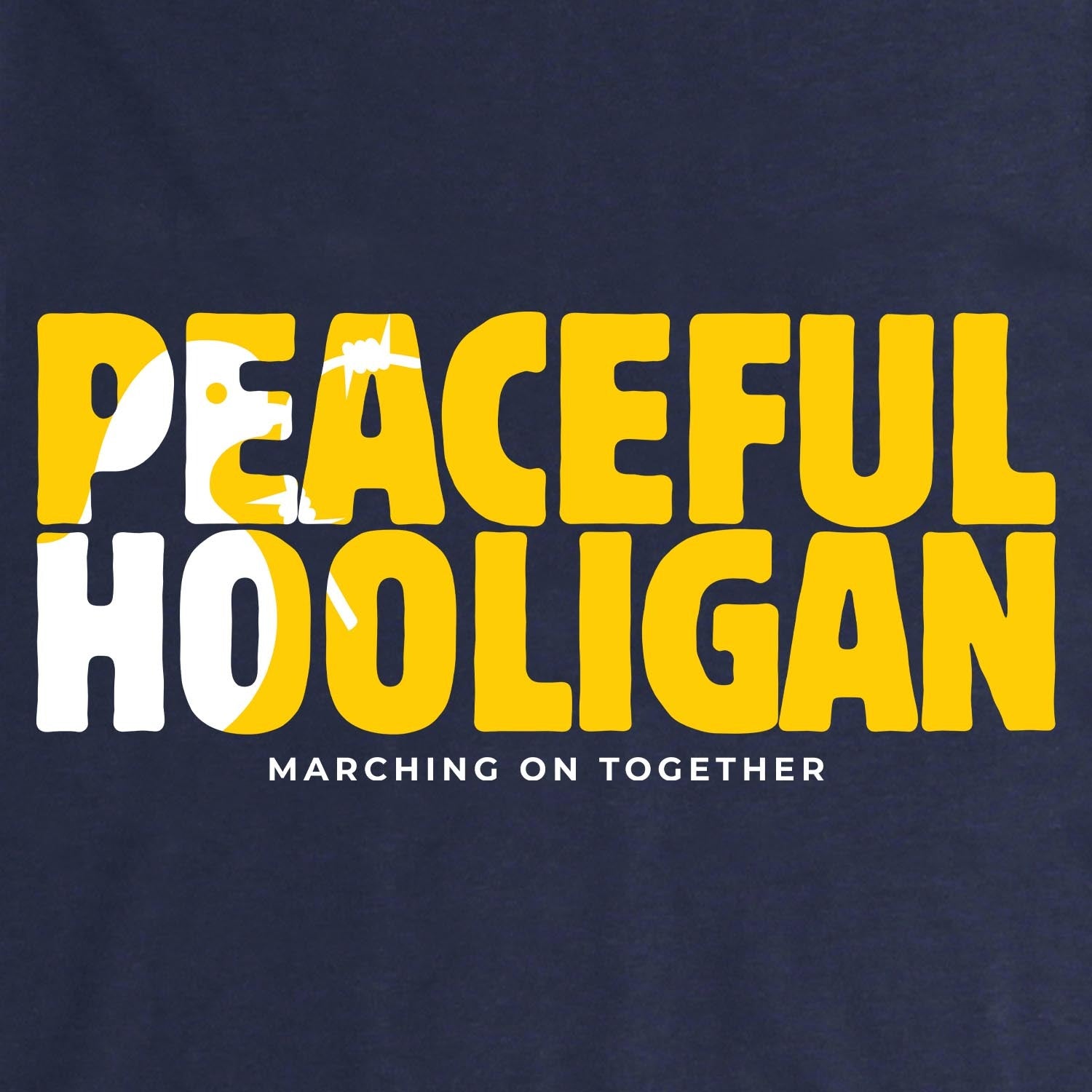 Leeds Barb T-Shirt Navy