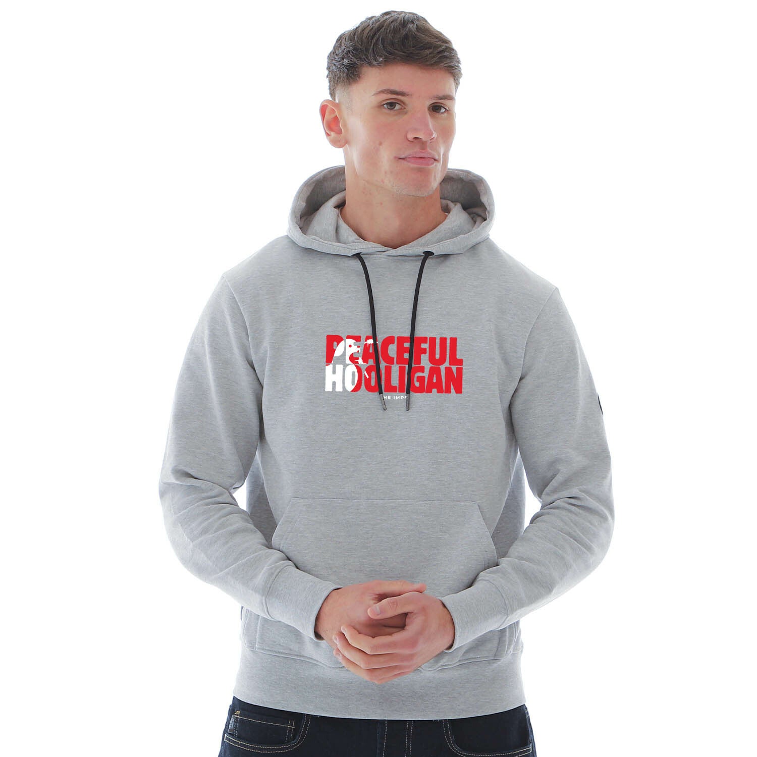 Lincoln City Barb Hoodie Marl Grey