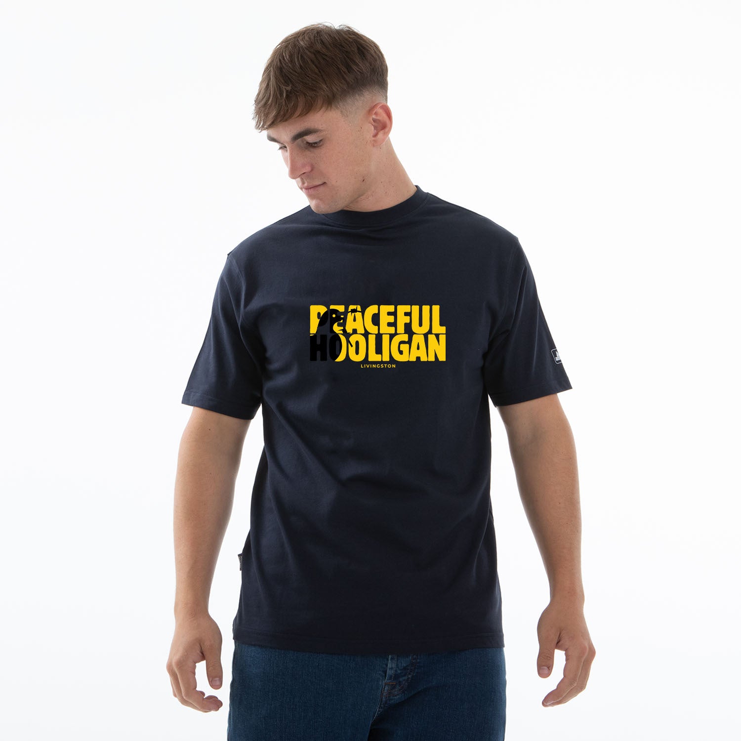 Livingston FC Academical Barb T-Shirt Navy