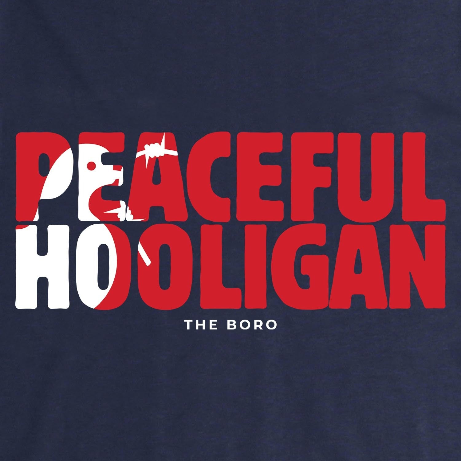 Middlesbrough Barb T-Shirt Navy