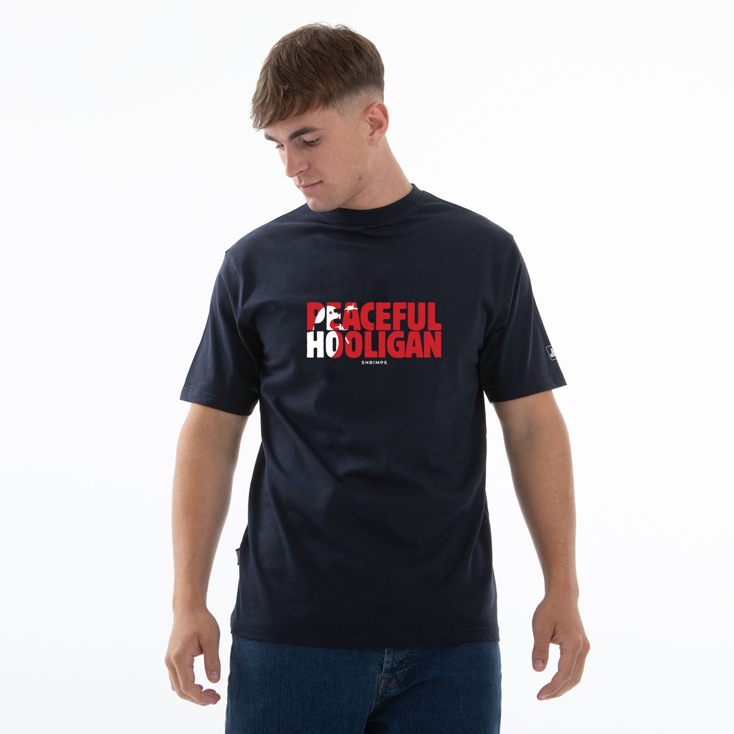 Morecambe Barb T-Shirt Navy