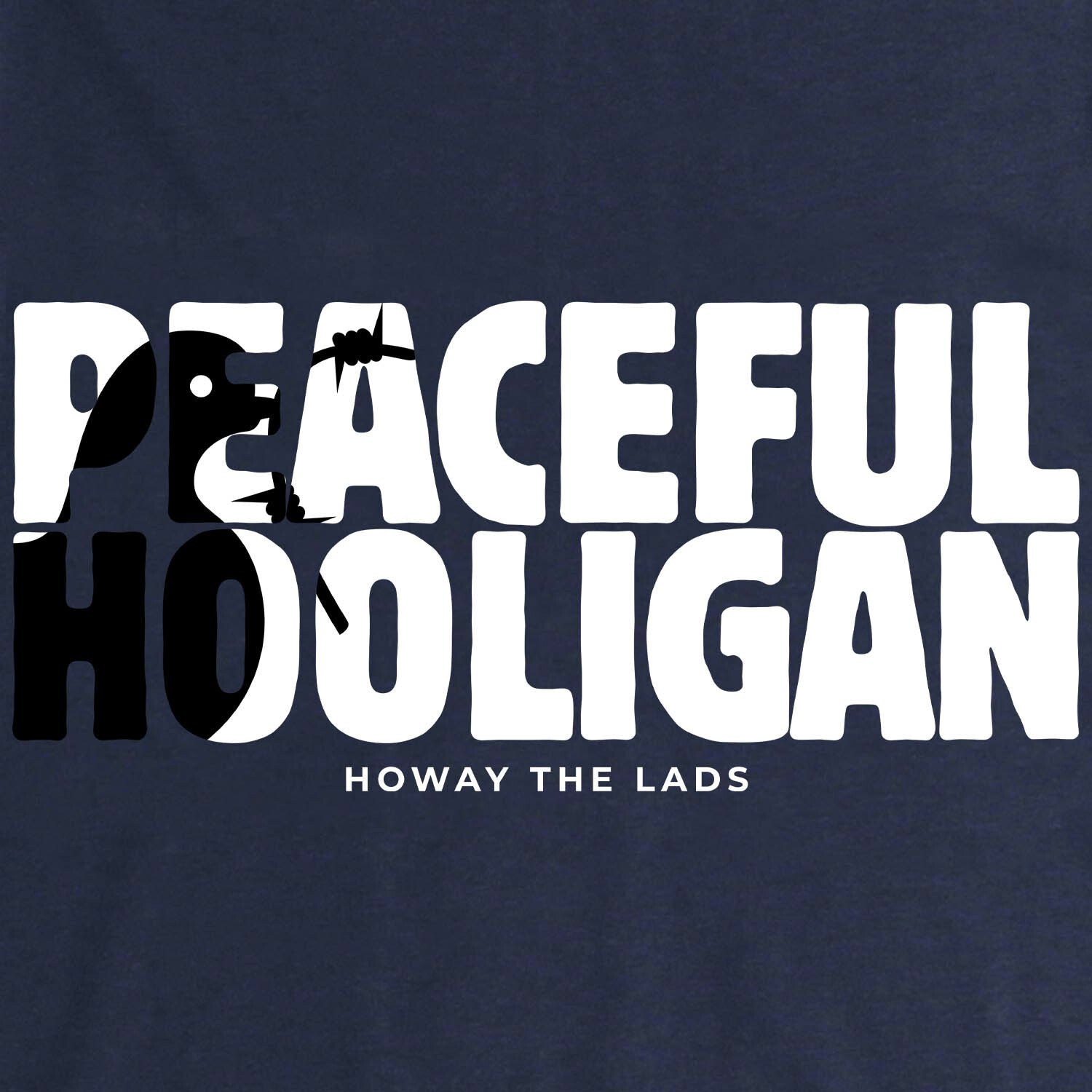 Howay The Lads Barb Sweatshirt Navy