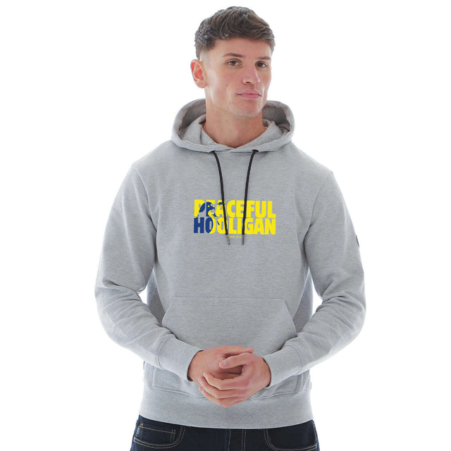 Oxford Barb Hoodie Marl Grey
