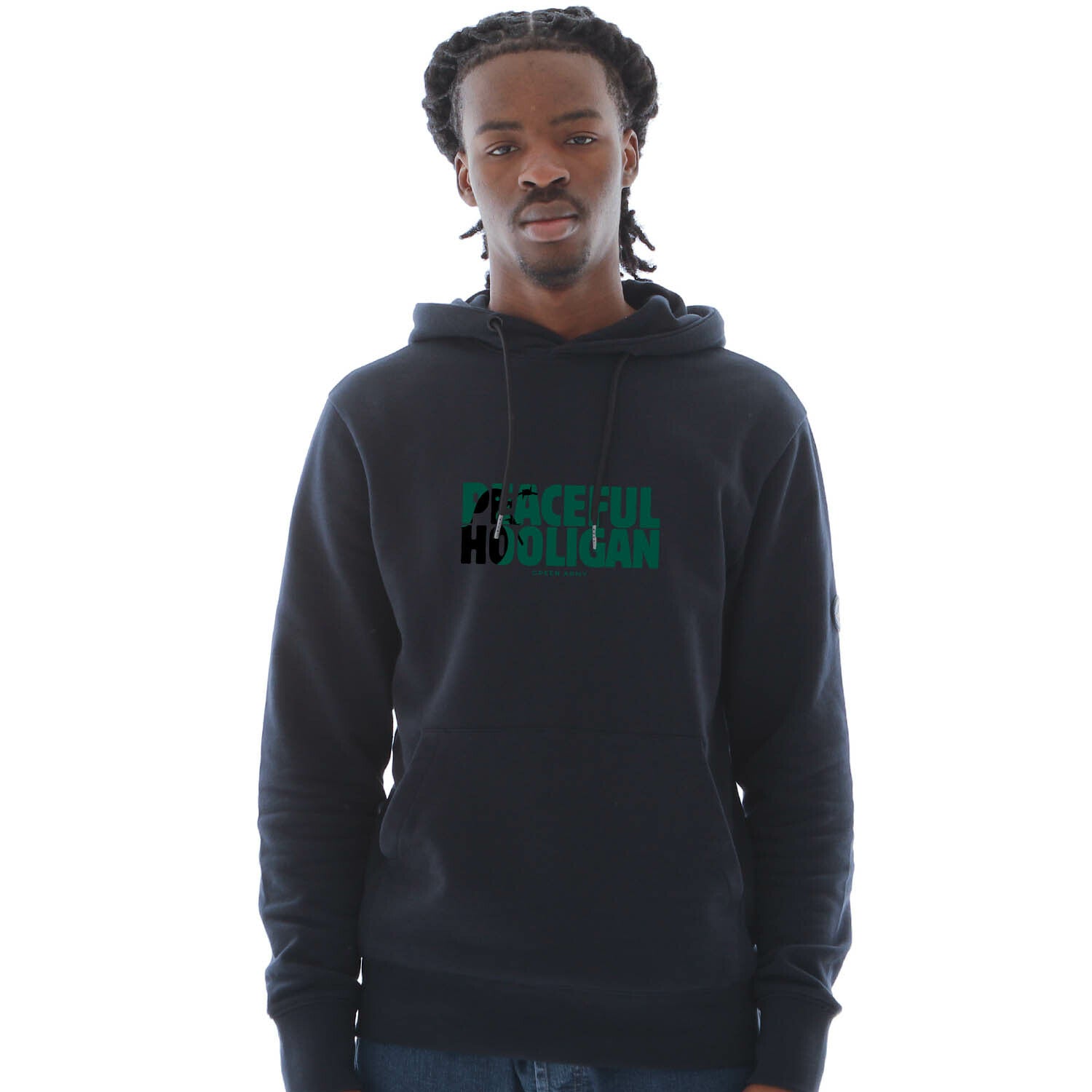 Plymouth Barb Hoodie Navy
