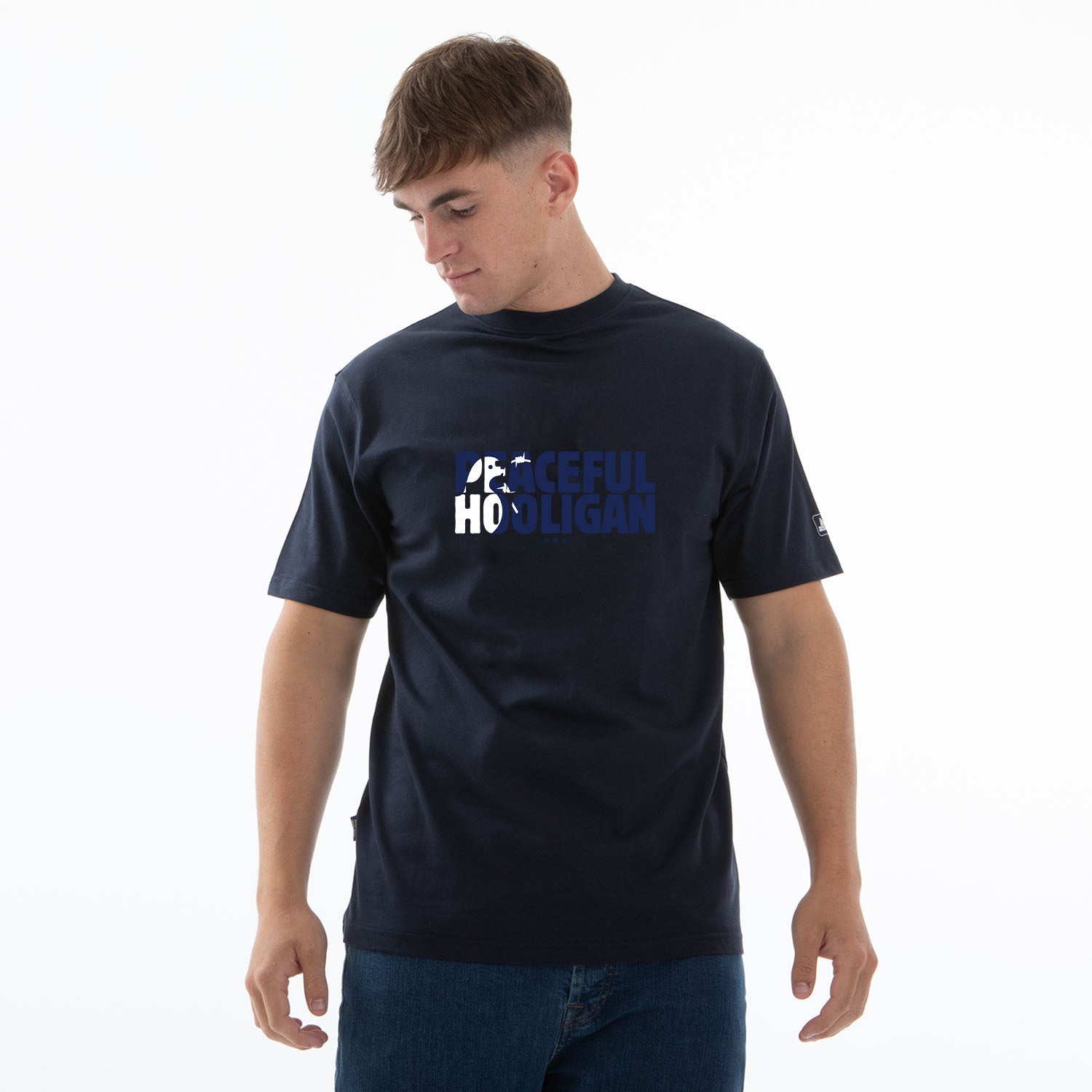 Preston Barb T-Shirt Navy