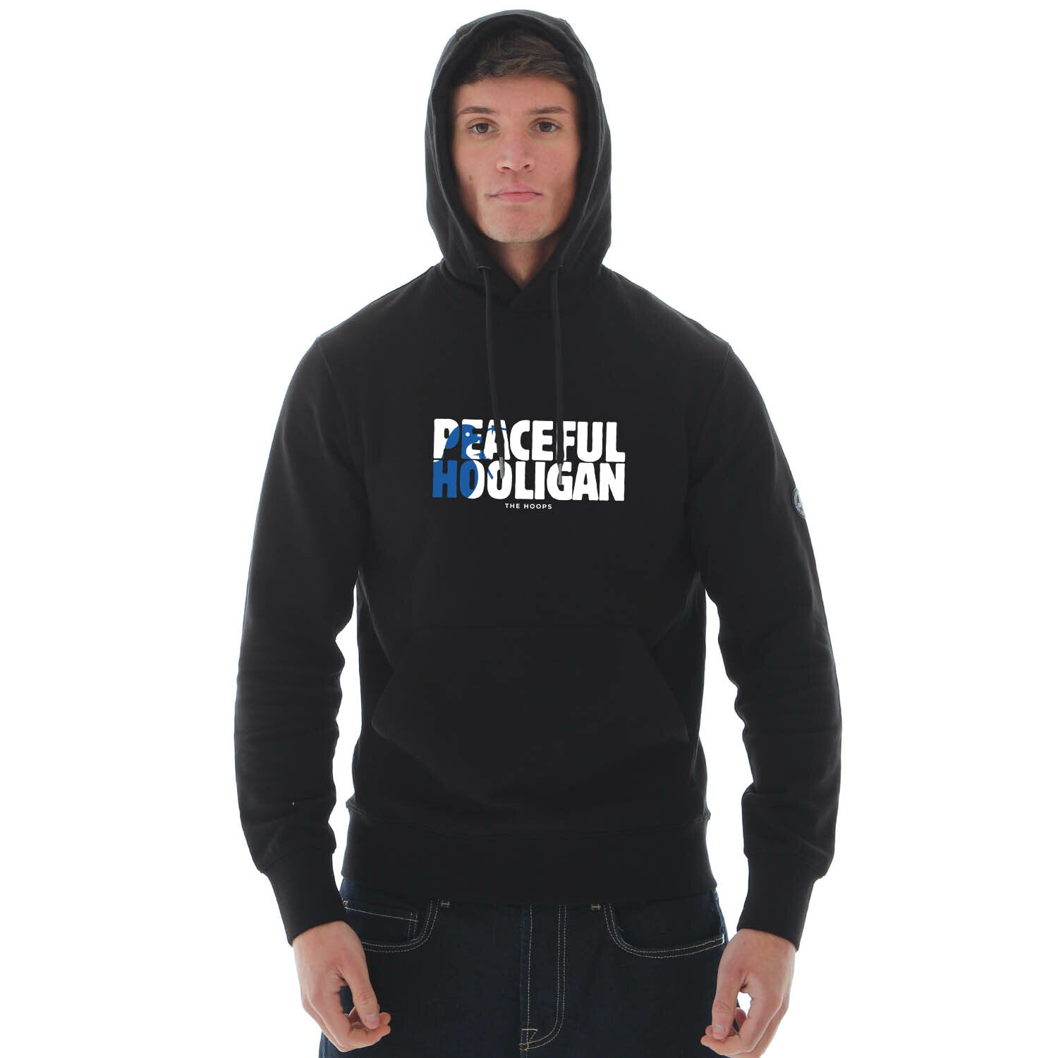 The Hoops Barb Hoodie Black