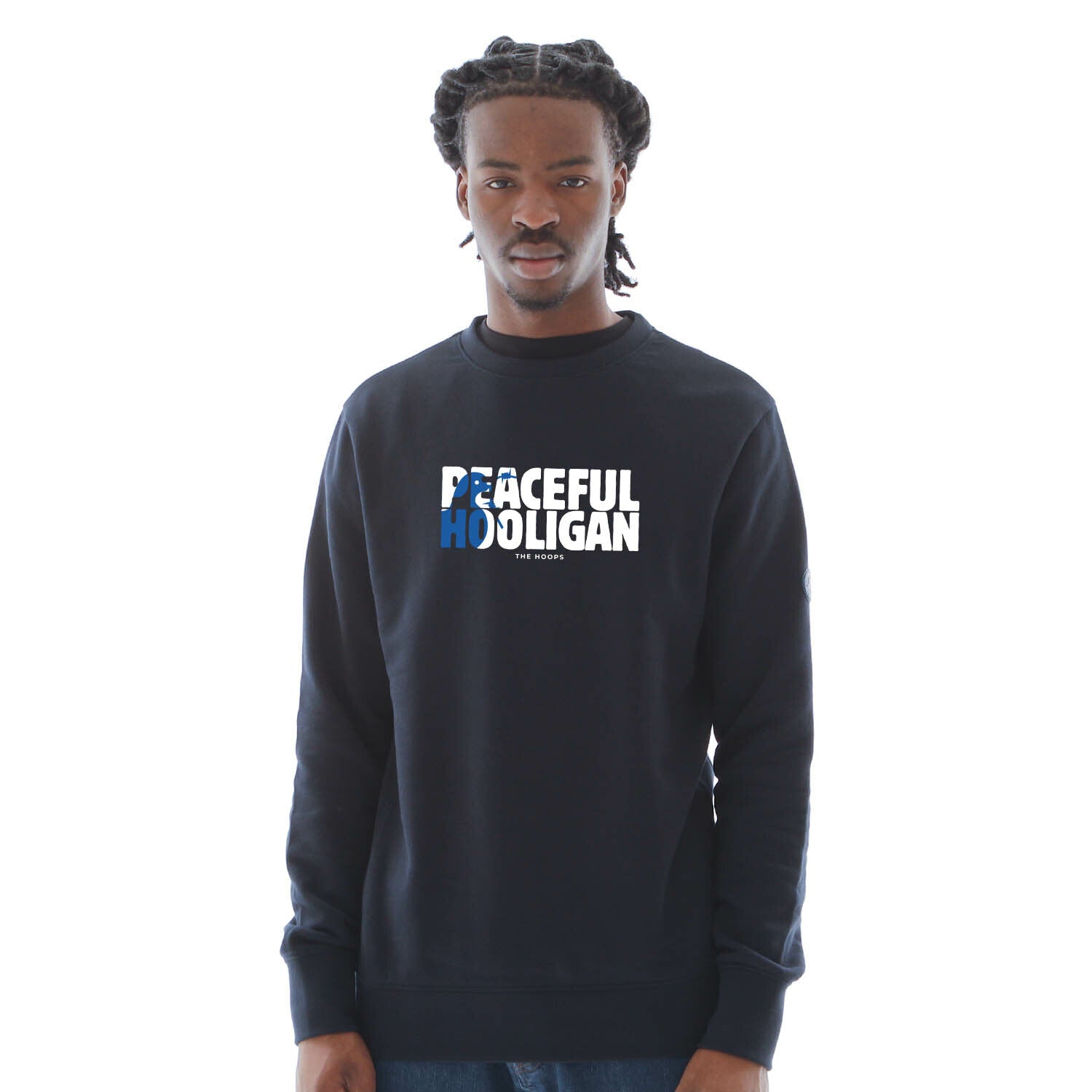The Hoops Barb Sweatshirt Navy