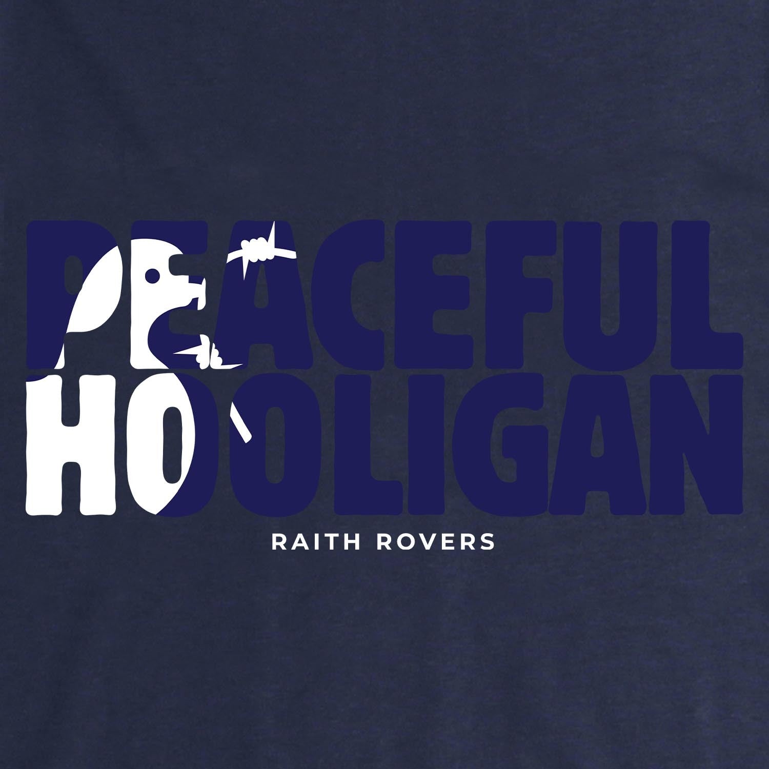 Raith Rovers FC Barb T-Shirt Navy