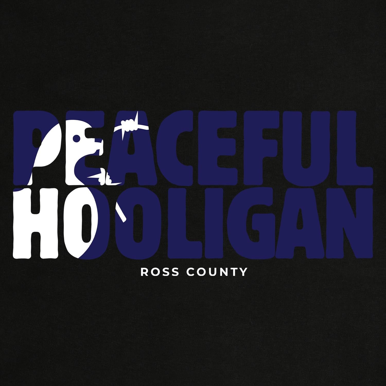 Ross County Barb T-Shirt Black