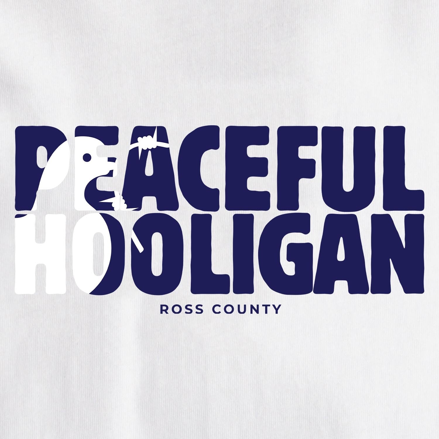 Ross County Barb T-Shirt White