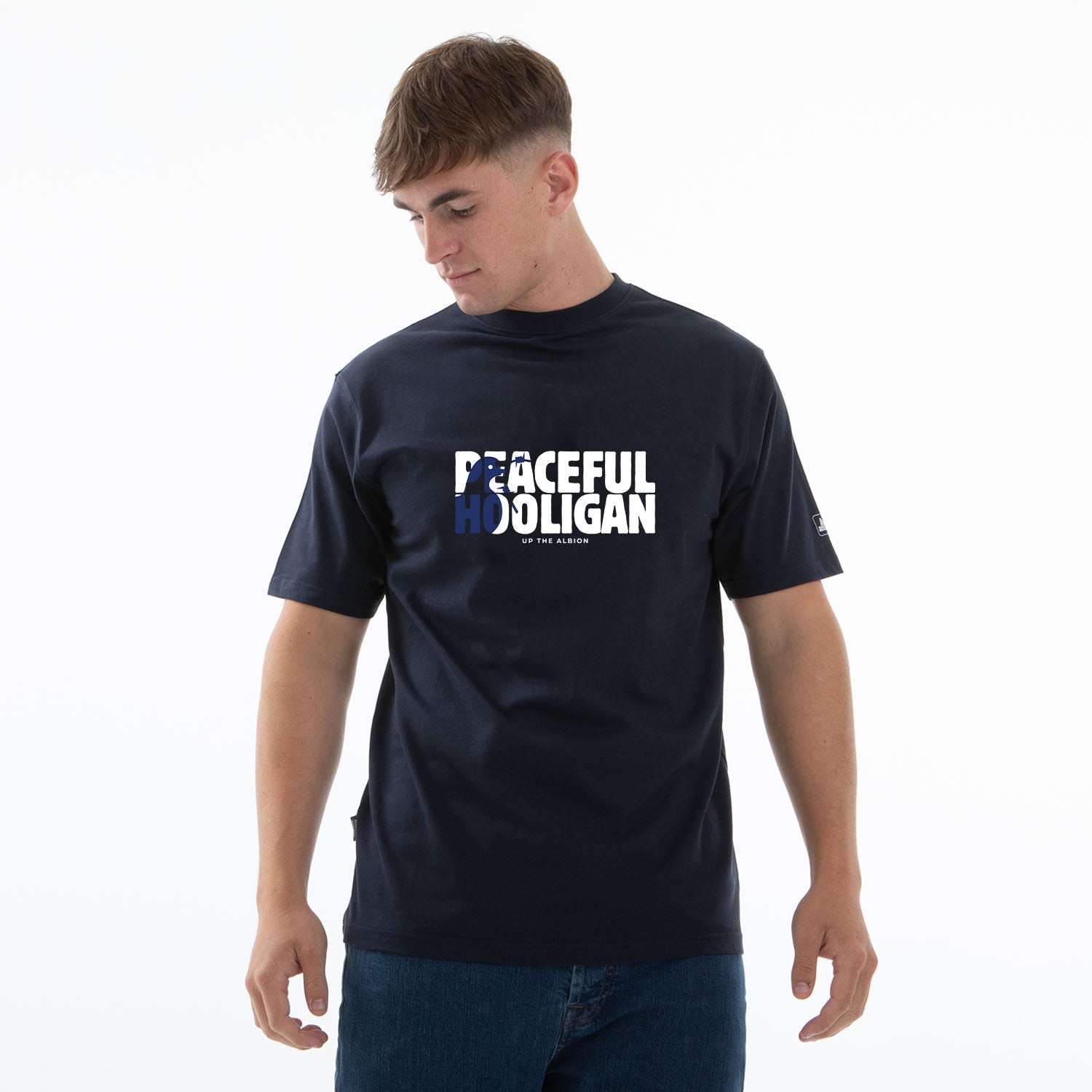 West Brom Barb T-Shirt Navy