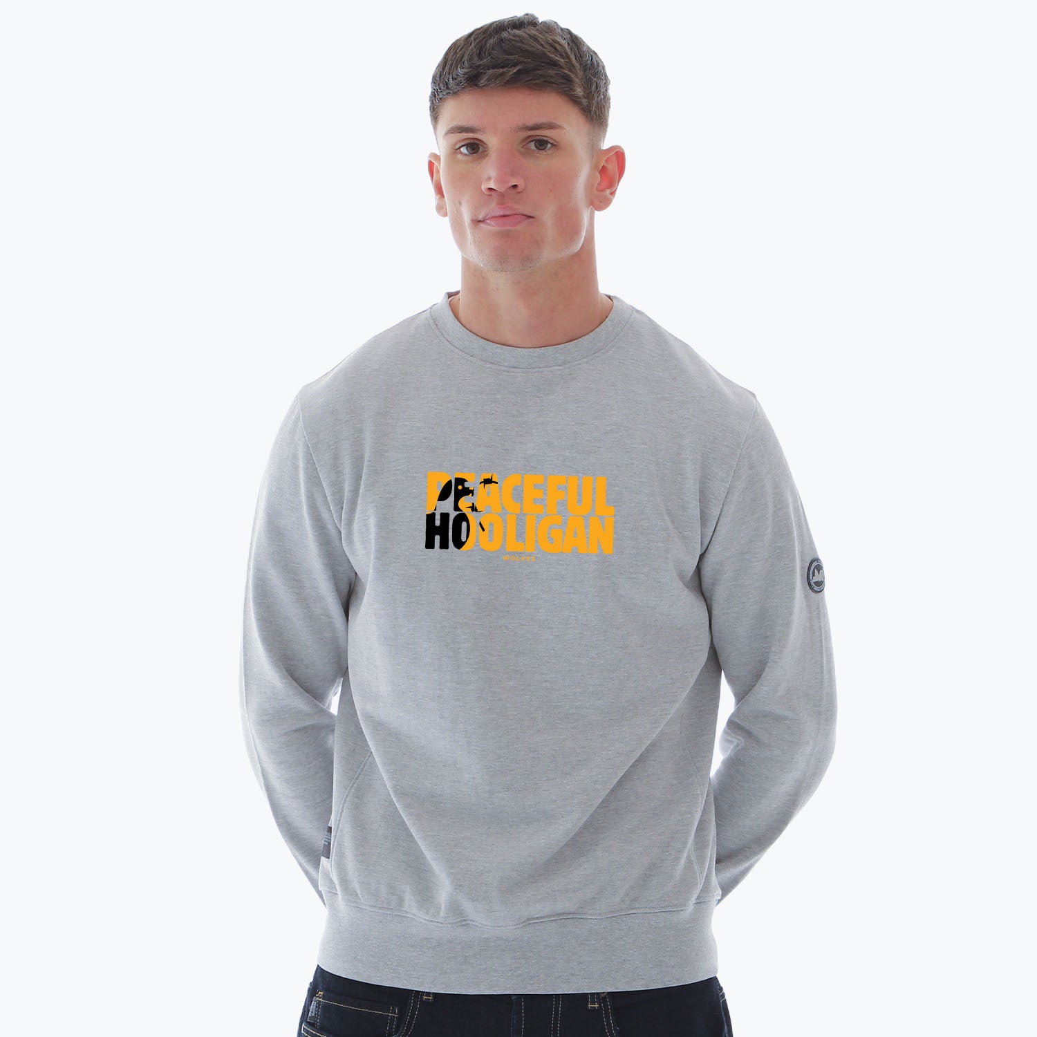Wolverhampton Barb Sweatshirt Marl Grey