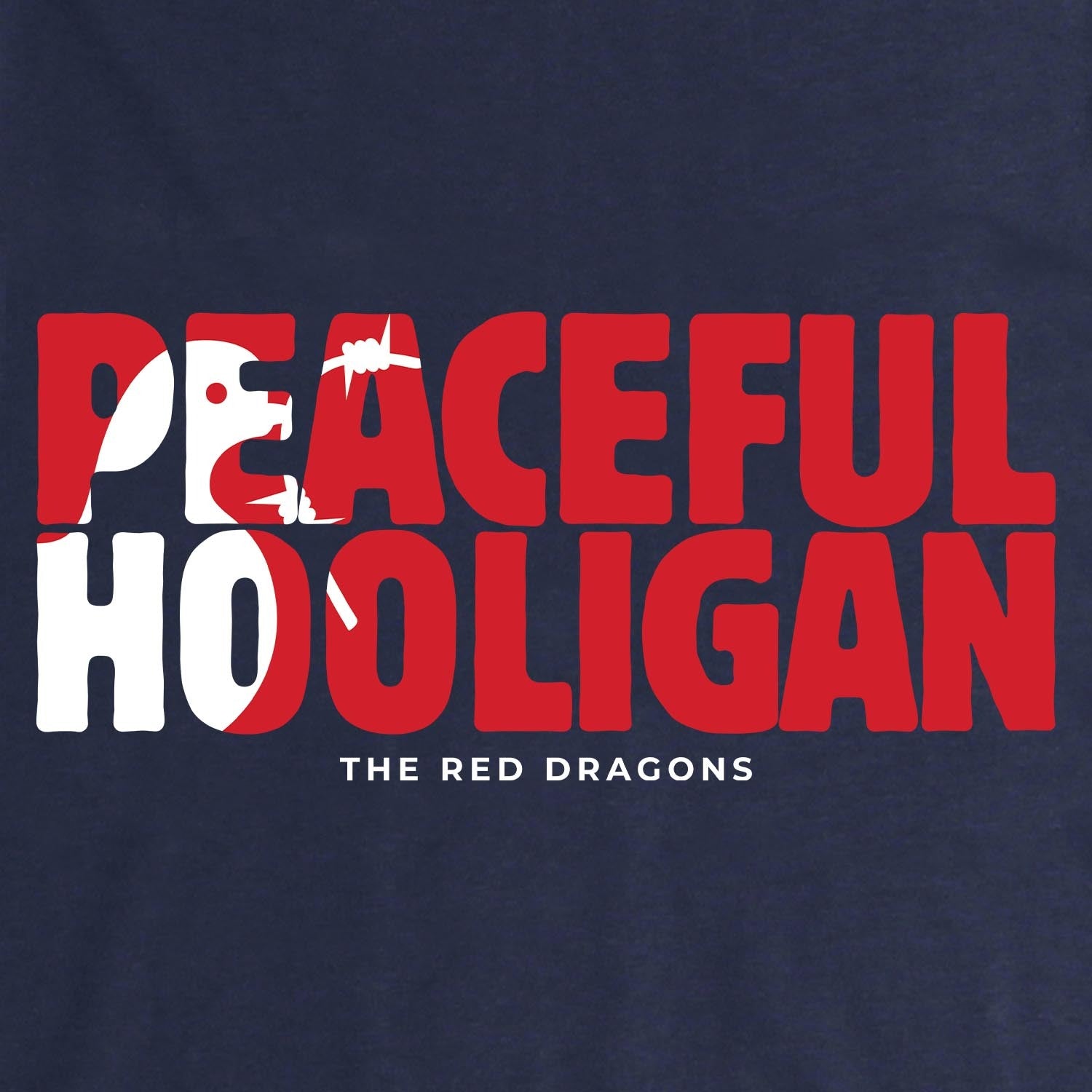 Wrexham Barb T-Shirt Navy