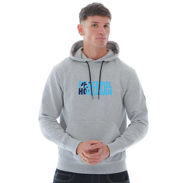 Wycombe Barb Hoodie Marl Grey