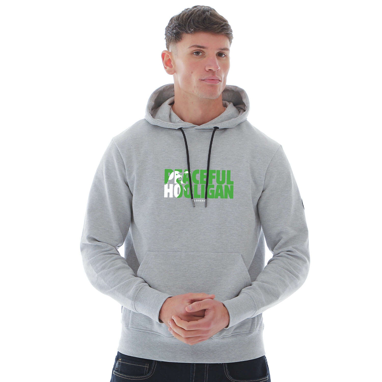 Yeovil Town Barb Hoodie Marl Grey