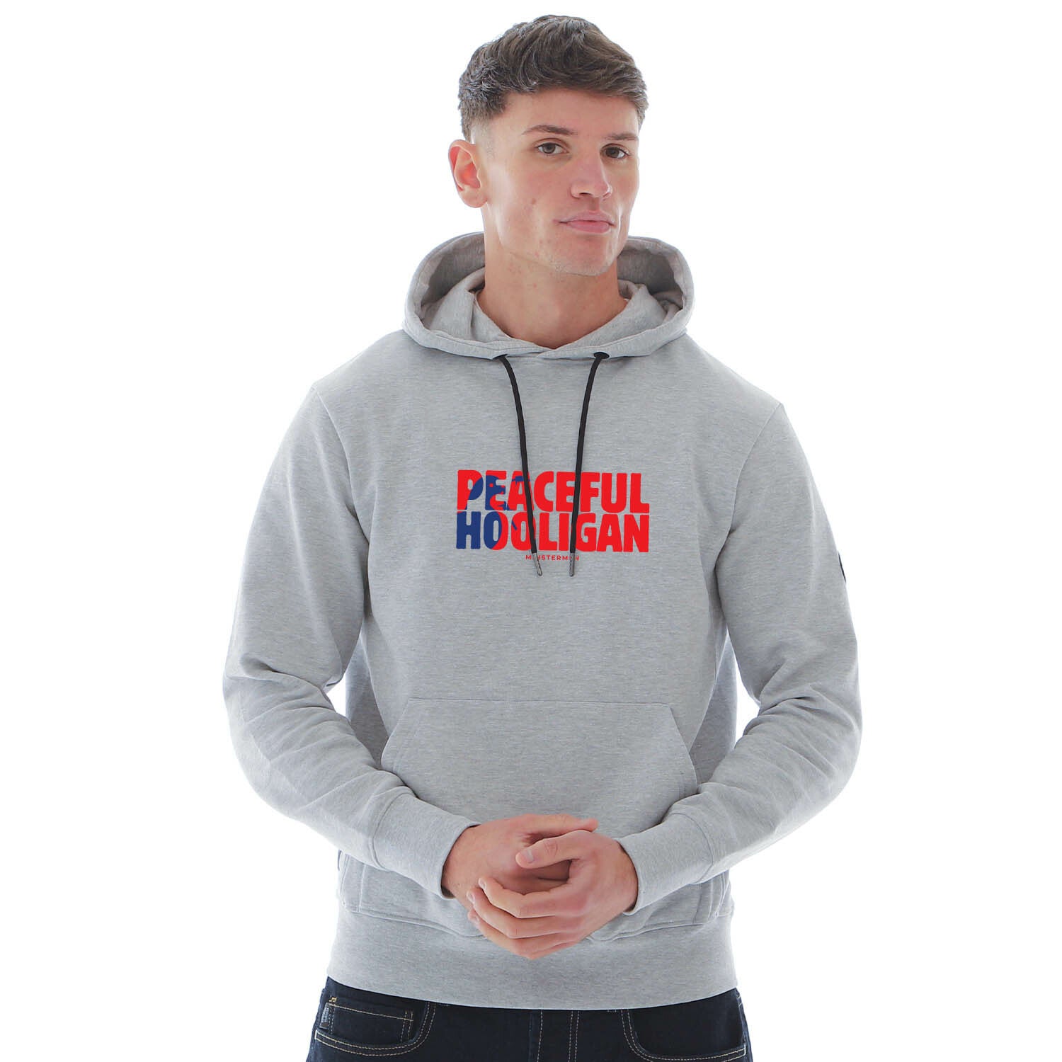 York City Barb Hoodie Marl Grey