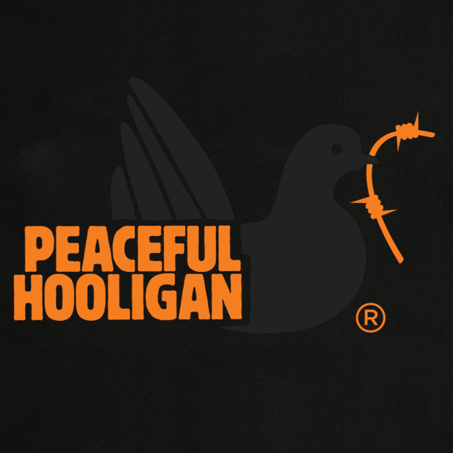 City Hoodie Brussels Black - Peaceful Hooligan 