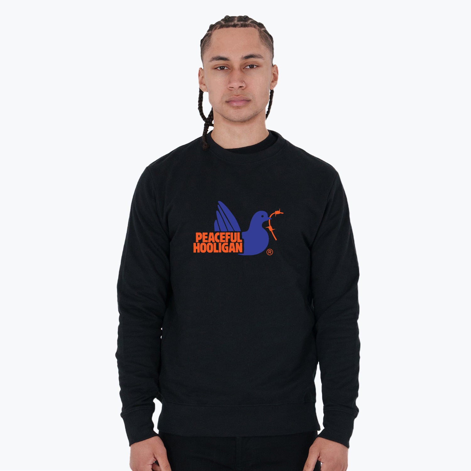 City Sweatshirt Dublin Black - Peaceful Hooligan 