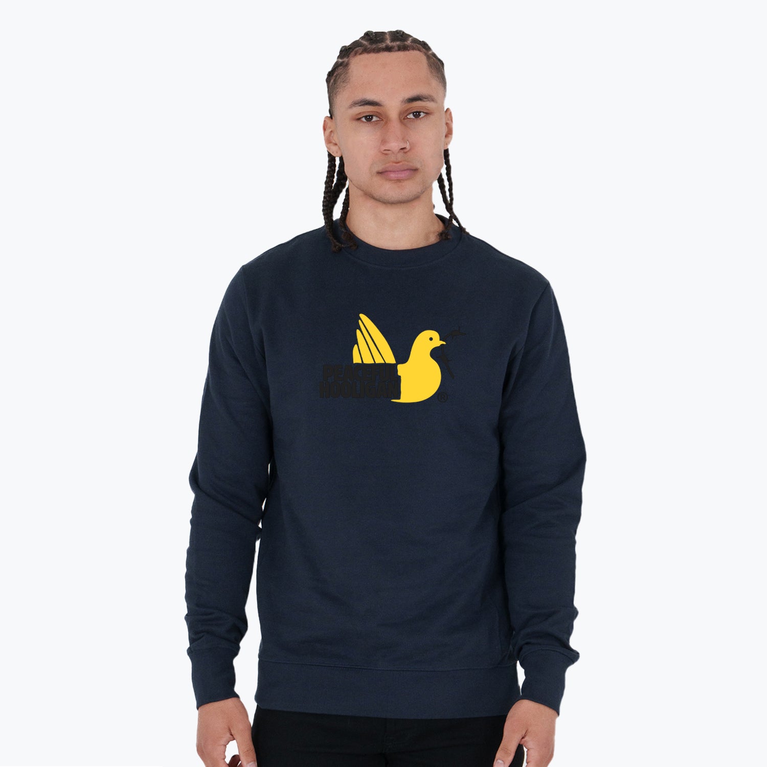 City Sweatshirt Kopenhagen Navy - Peaceful Hooligan 