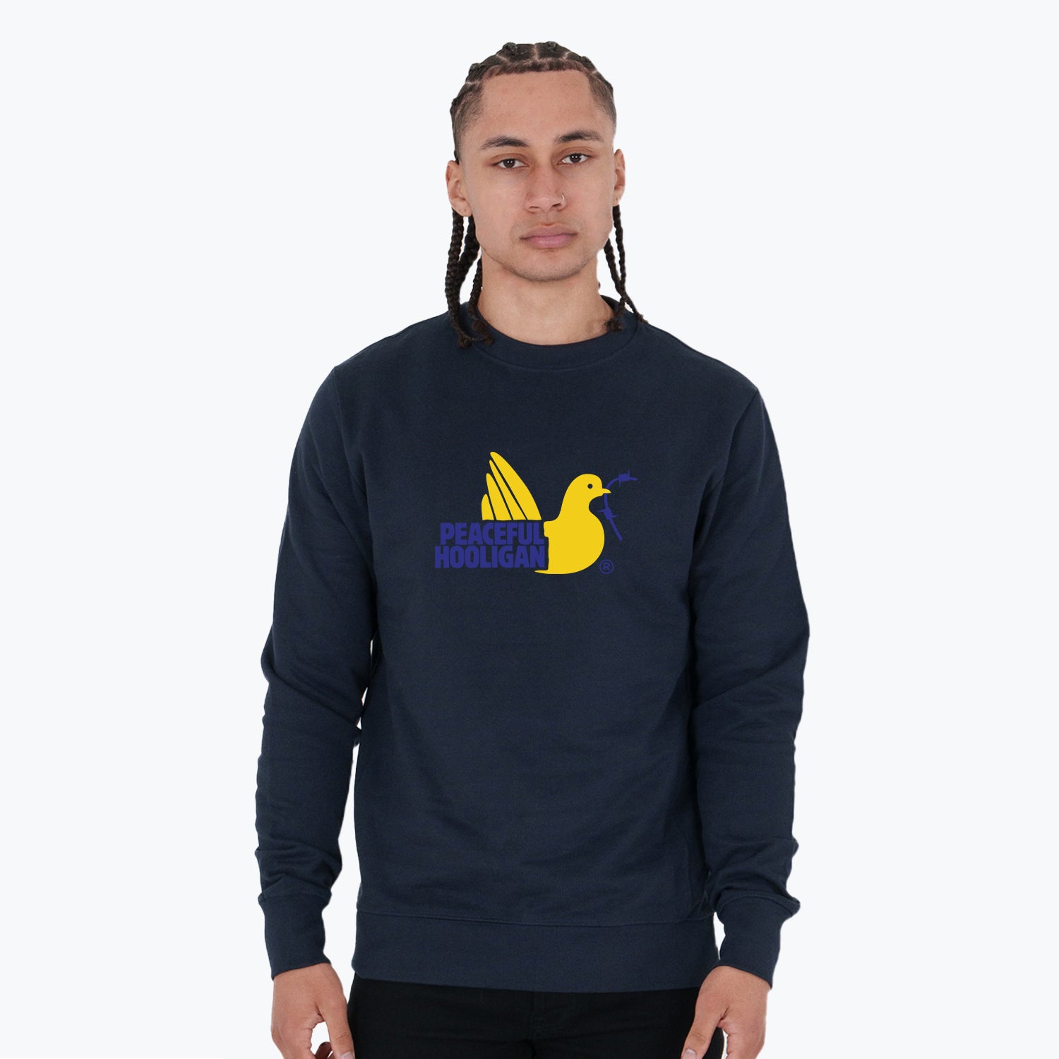 City Sweatshirt Malmo Navy - Peaceful Hooligan 