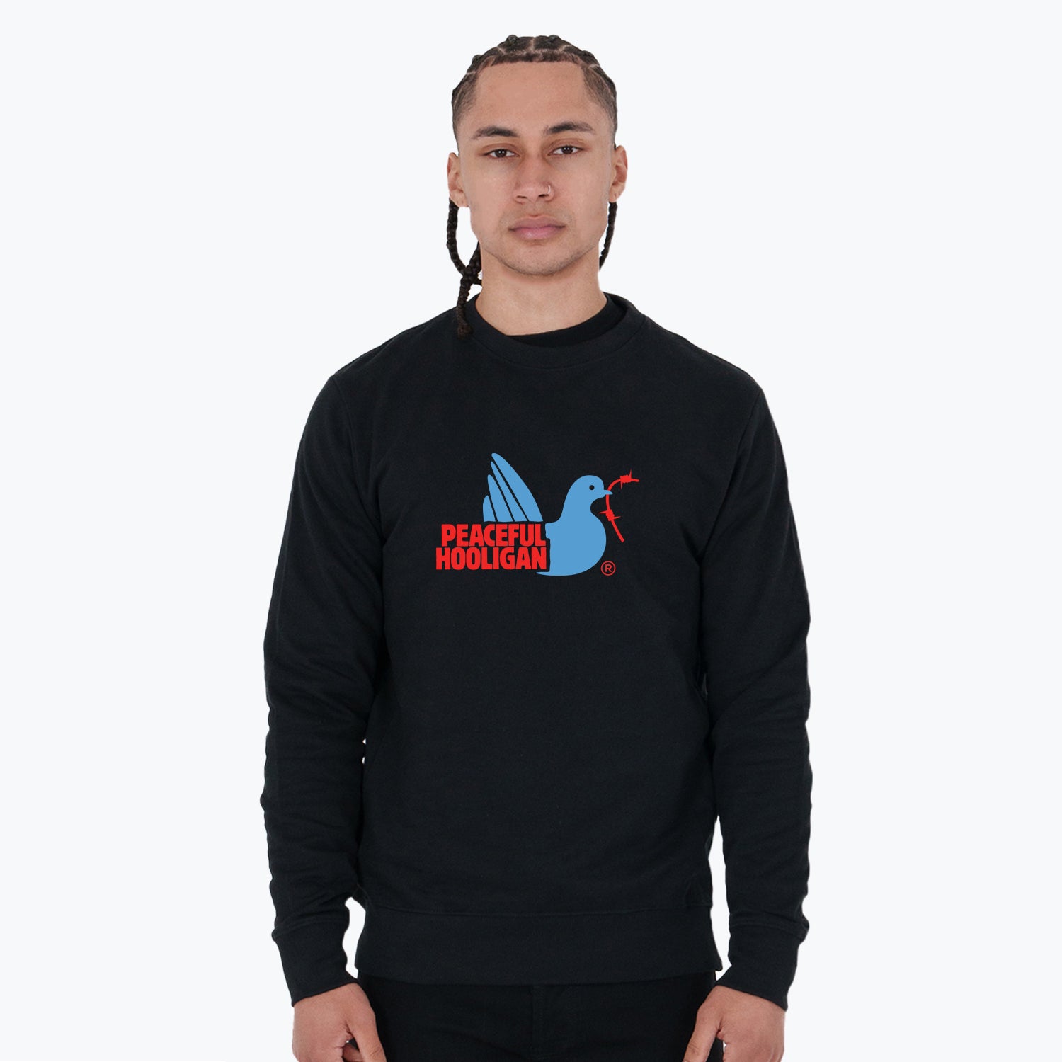 City Sweatshirt Manchester Black - Peaceful Hooligan 