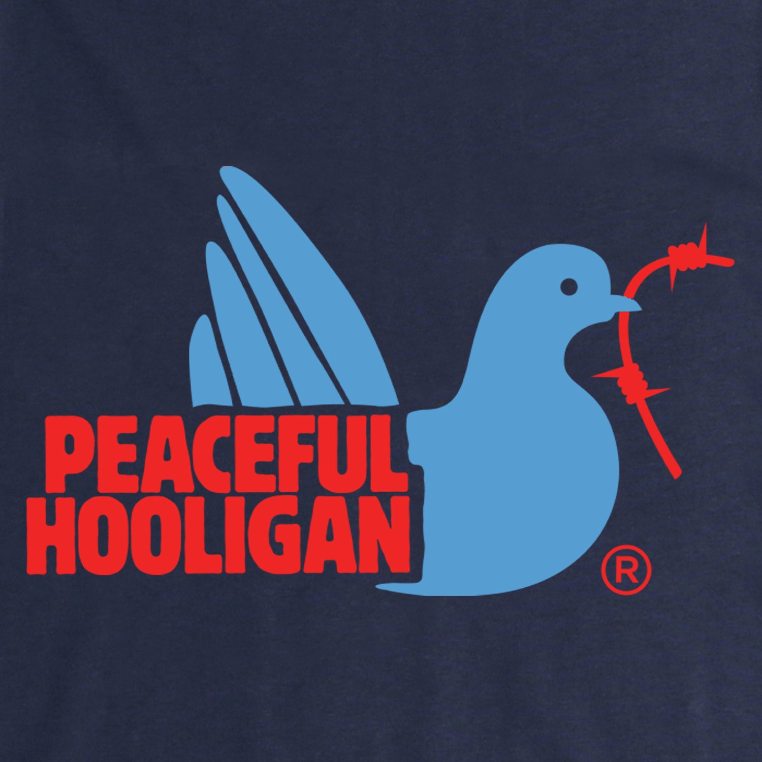 City Sweatshirt Manchester Navy - Peaceful Hooligan 