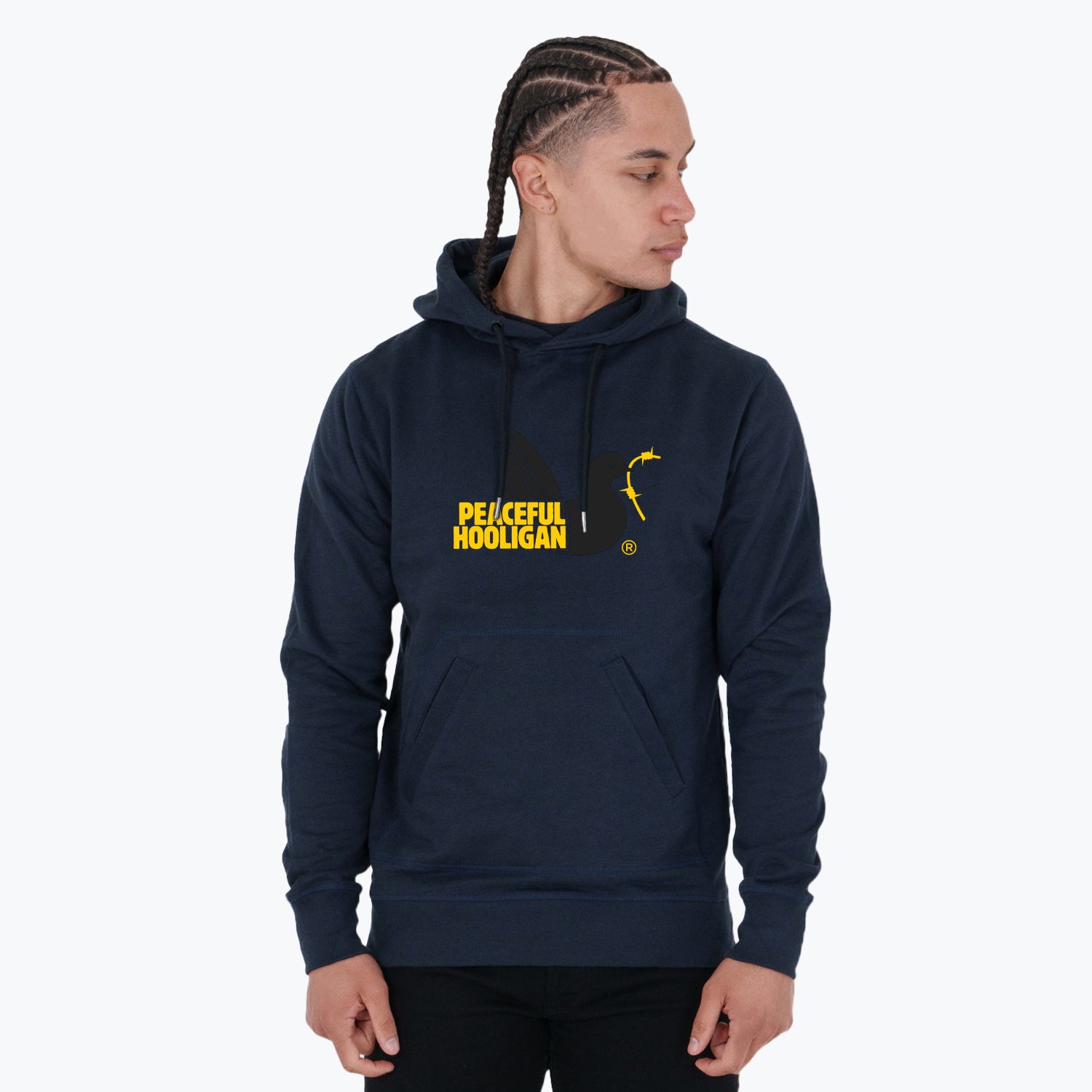 City Hoodie Oslo Navy - Peaceful Hooligan 
