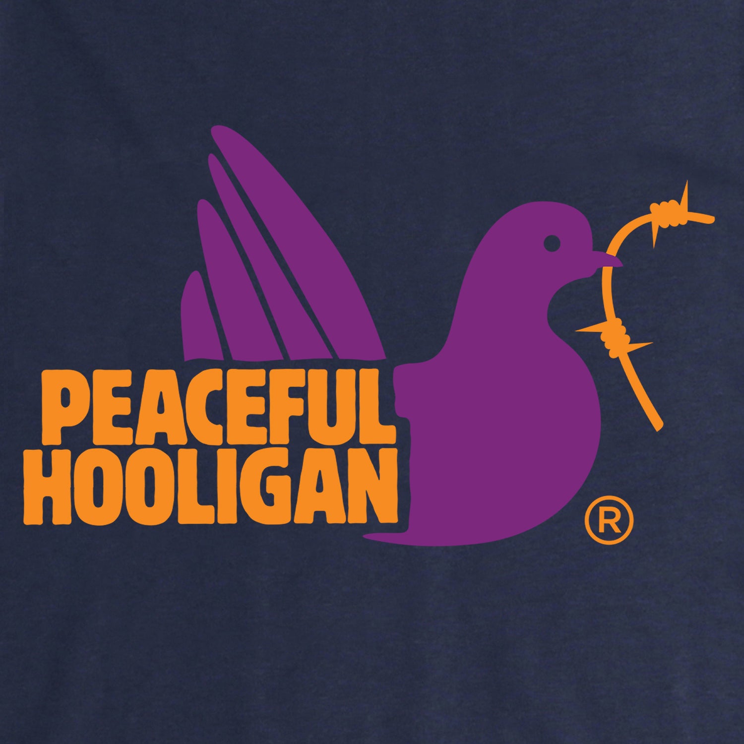 City Hoodie Shangai Navy - Peaceful Hooligan 