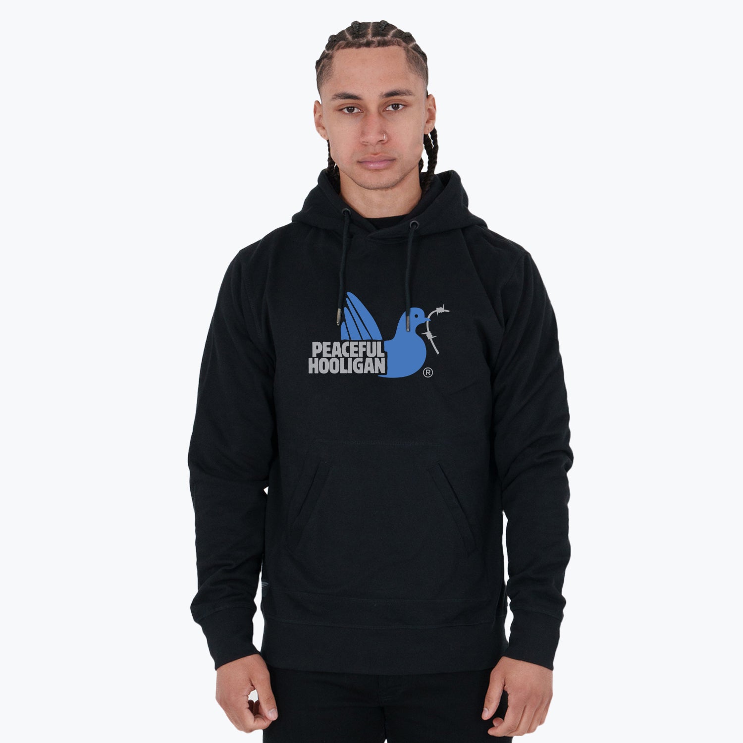 City Hoodie Torino Black - Peaceful Hooligan 