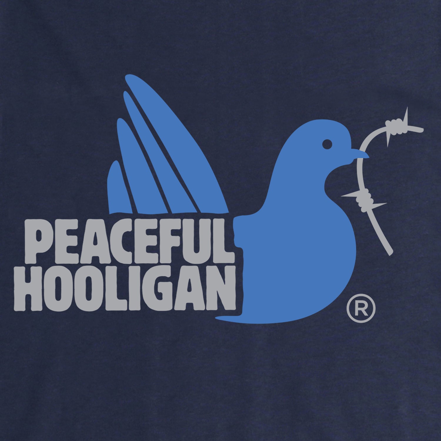 City Hoodie Torino Navy - Peaceful Hooligan 