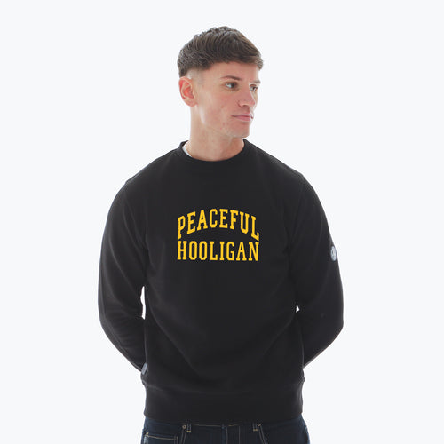 College Sweatshirt Black