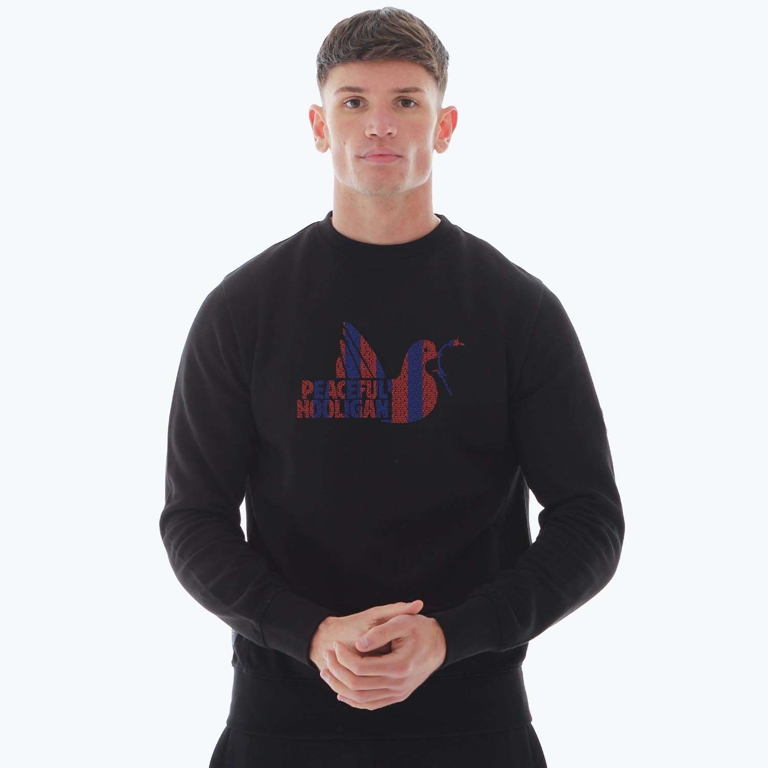 PODDOVEALDERSHOTATHLSWTBLKBUND_Black_Aldershot_Town_Dove_Sweatshirt_1