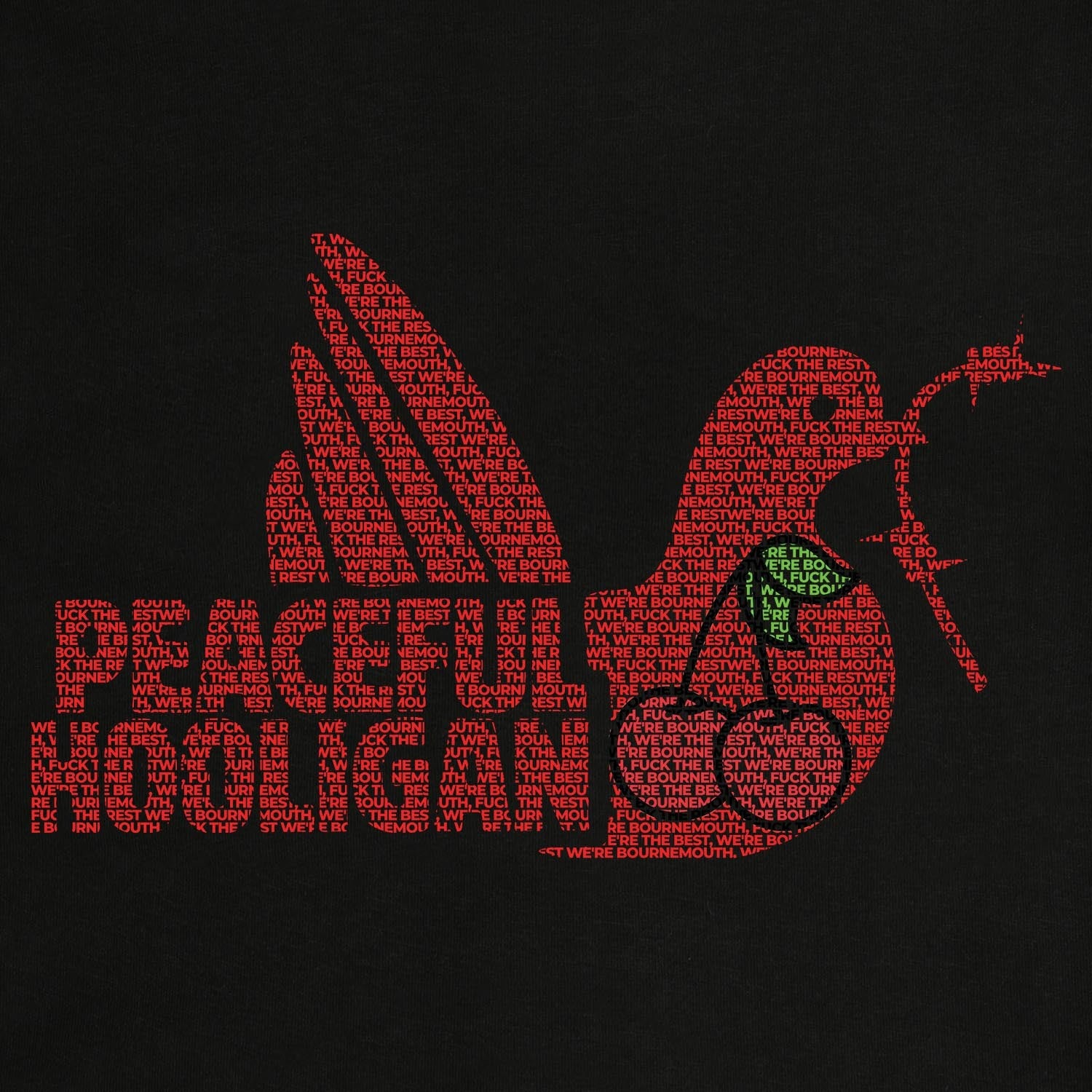 PODDOVEBOURNMTEEBLKBUND_Black_Bournemouth_Dove_T-Shirt_2