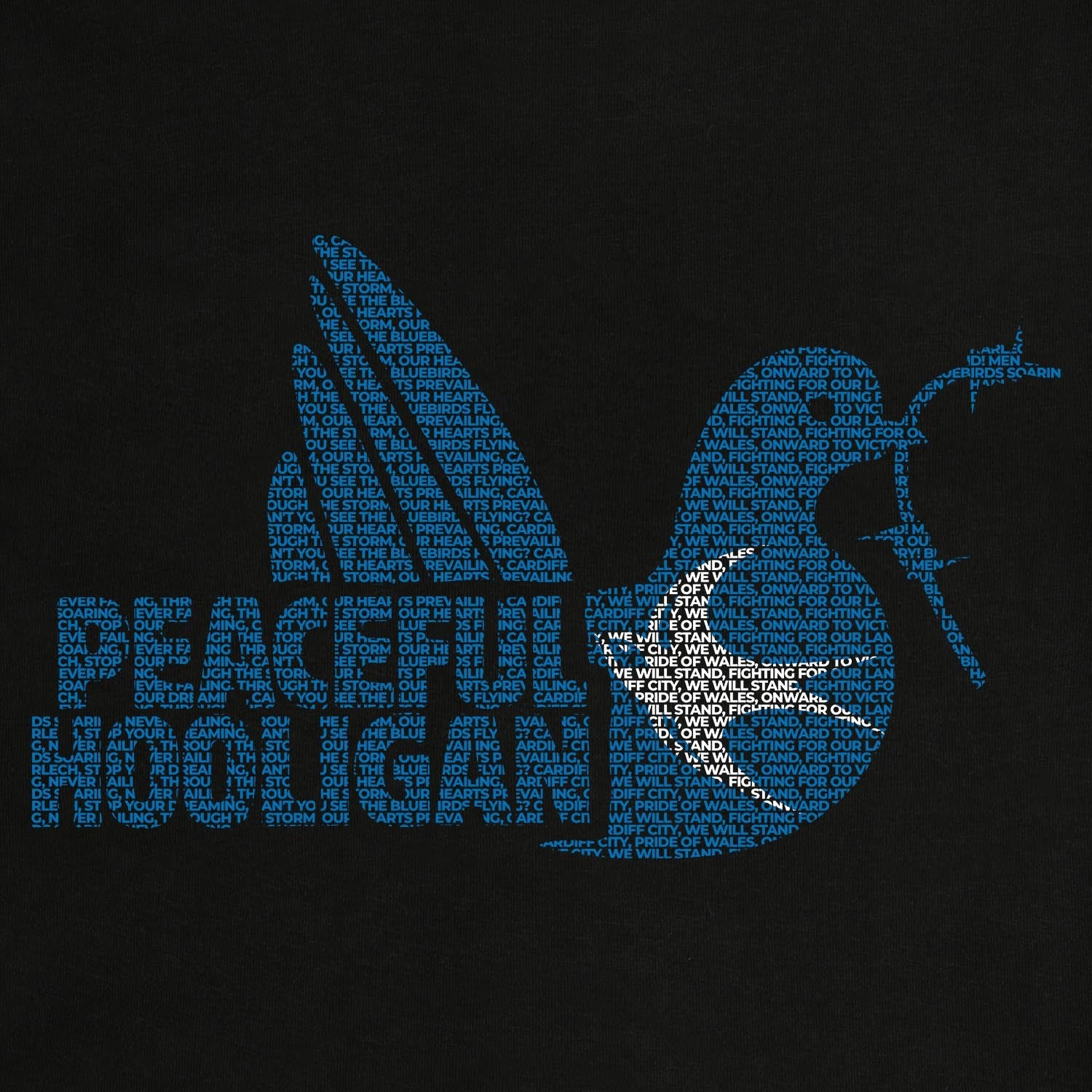 PODDOVECARDFCTEEBLKBUND_Black_Cardiff_City_Dove_T-Shirt_2
