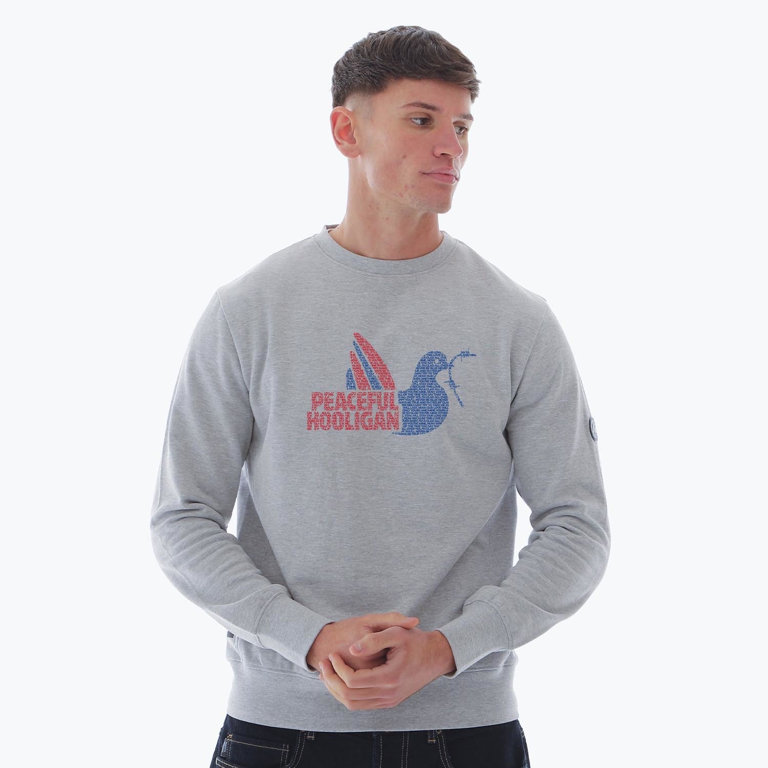 PODDOVECRYSTPAATHLSWTMRLGREYBUND_Marl_Grey_The_Eagles_Dove_Sweatshirt_1