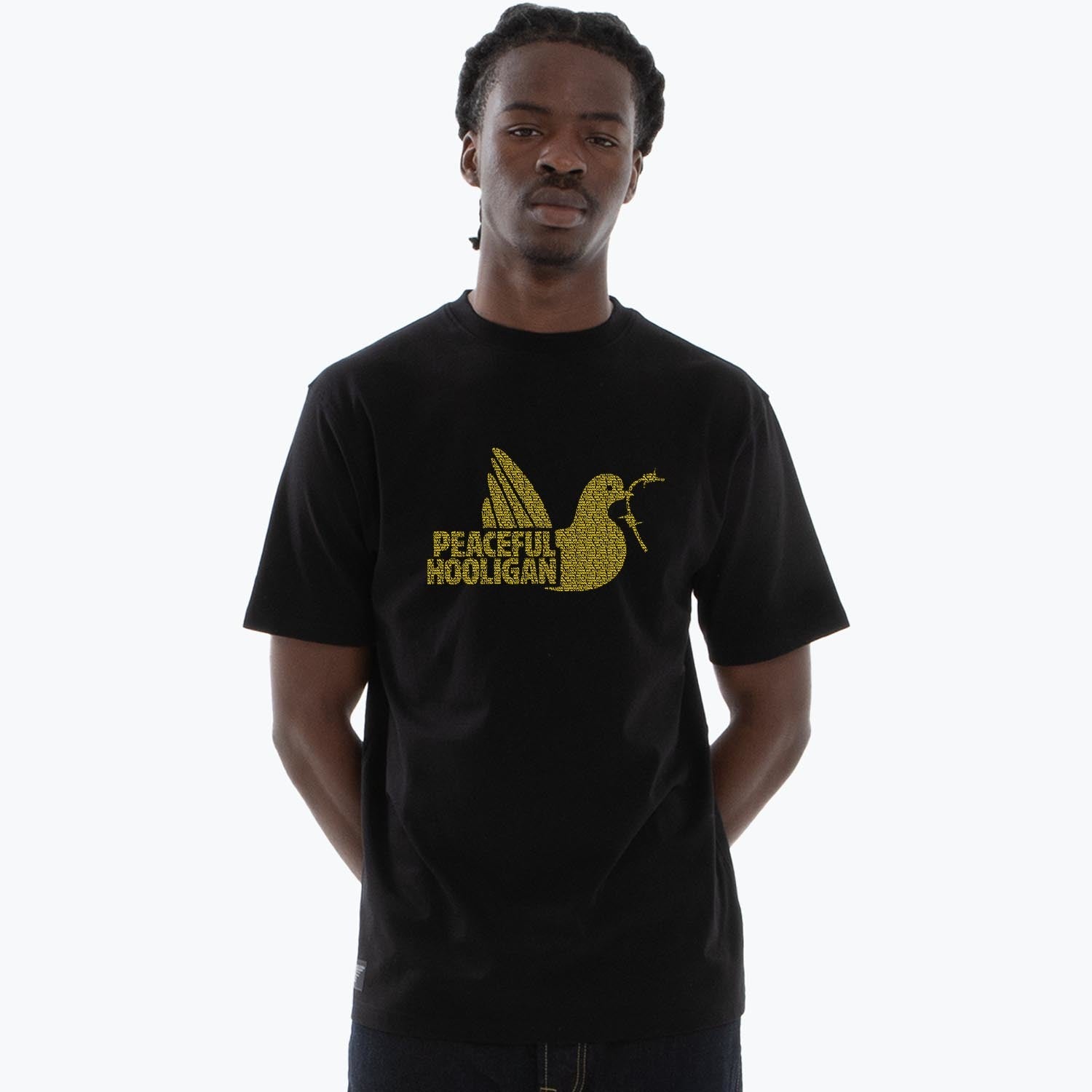 PODDOVEHARROGATWNTEEBLKBUND_Black_Harrogate_Town_Dove_T-Shirt_1