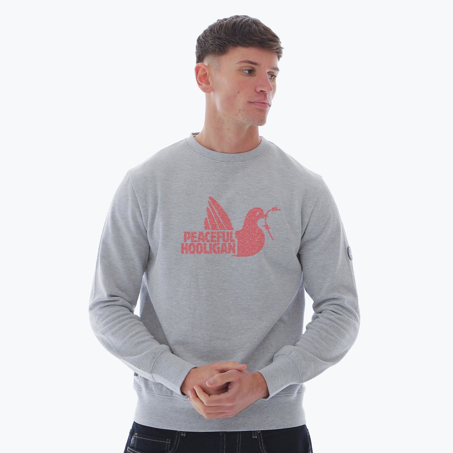 PODDOVELEYTORIATHLSWTMRLGREYBUND_Marl_Grey_Orient_Dove_Sweatshirt_1