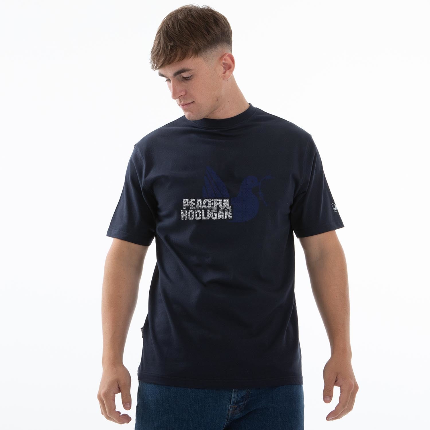 PODDOVEPRESTNTHENDTEENVYBUND_Navy_Preston_Dove_T-Shirt_1