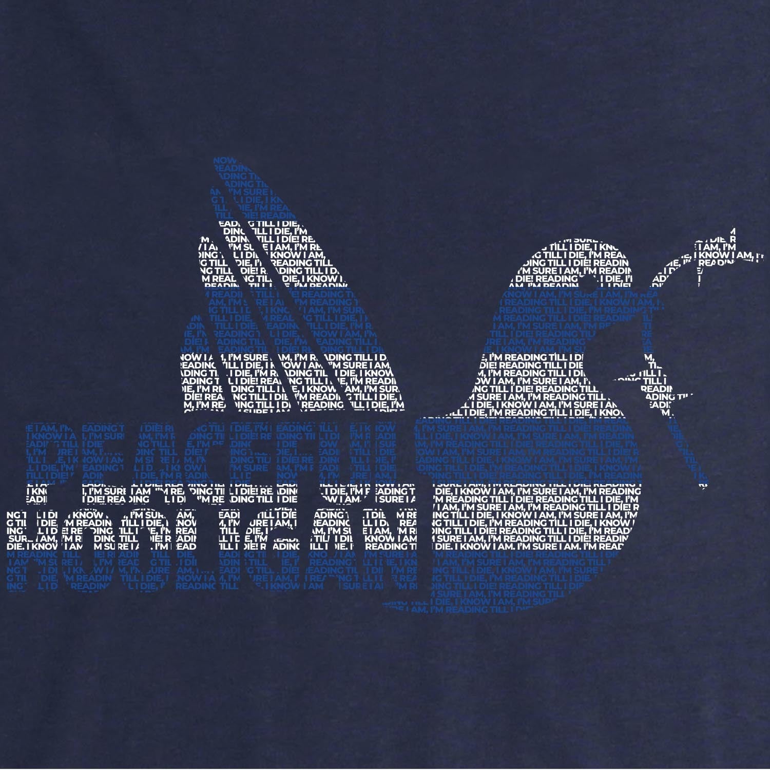 PODDOVEREADINGTEENVYBUND_Navy_Reading_Dove_T-Shirt_2