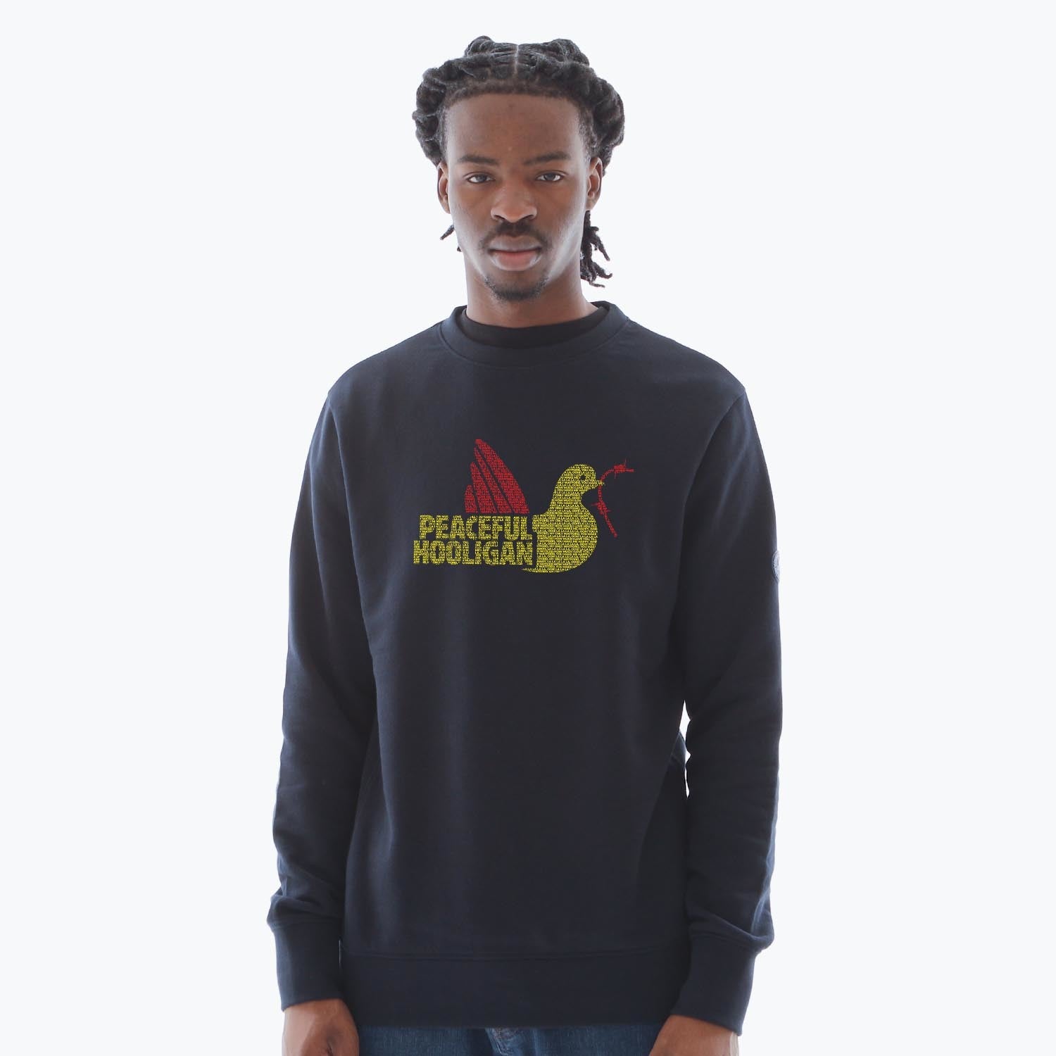 PODDOVEWATFRDATHLSWTNVYBUND_Navy_Vicarage_Road_Dove_Sweatshirt_1