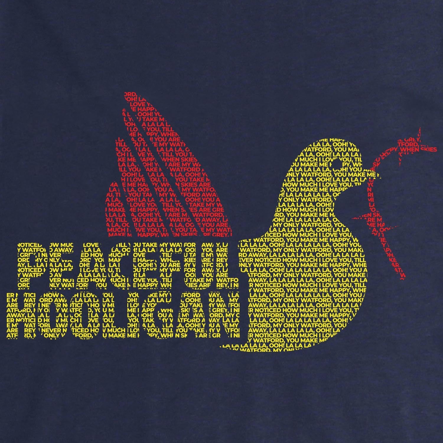 PODDOVEWATFRDTEENVYBUND_Navy_Vicarage_Road_Dove_T-Shirt_2