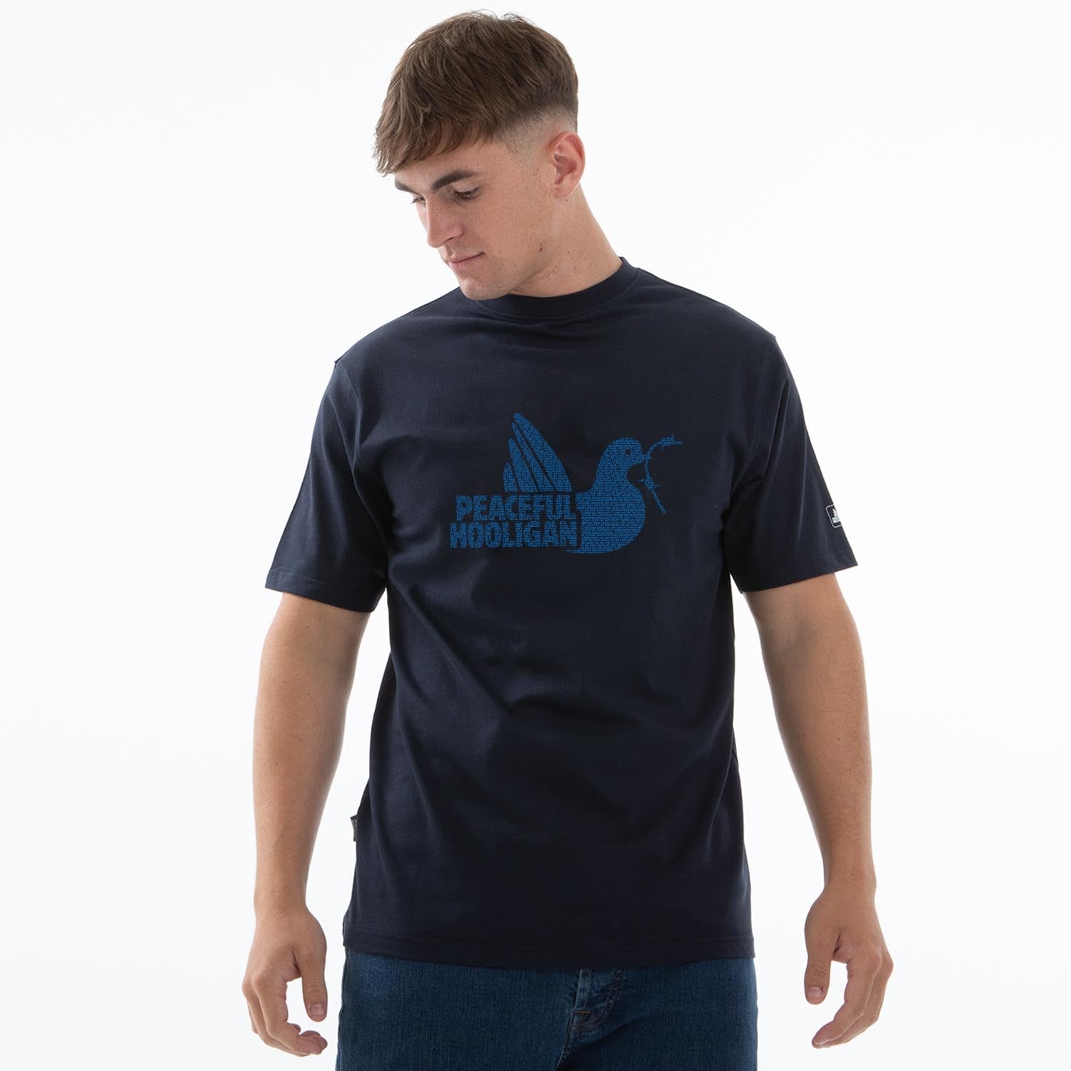 PODDOVEWEALDSTONETEENVYBUND_Navy_Wealdstone_Dove_T-Shirt_1