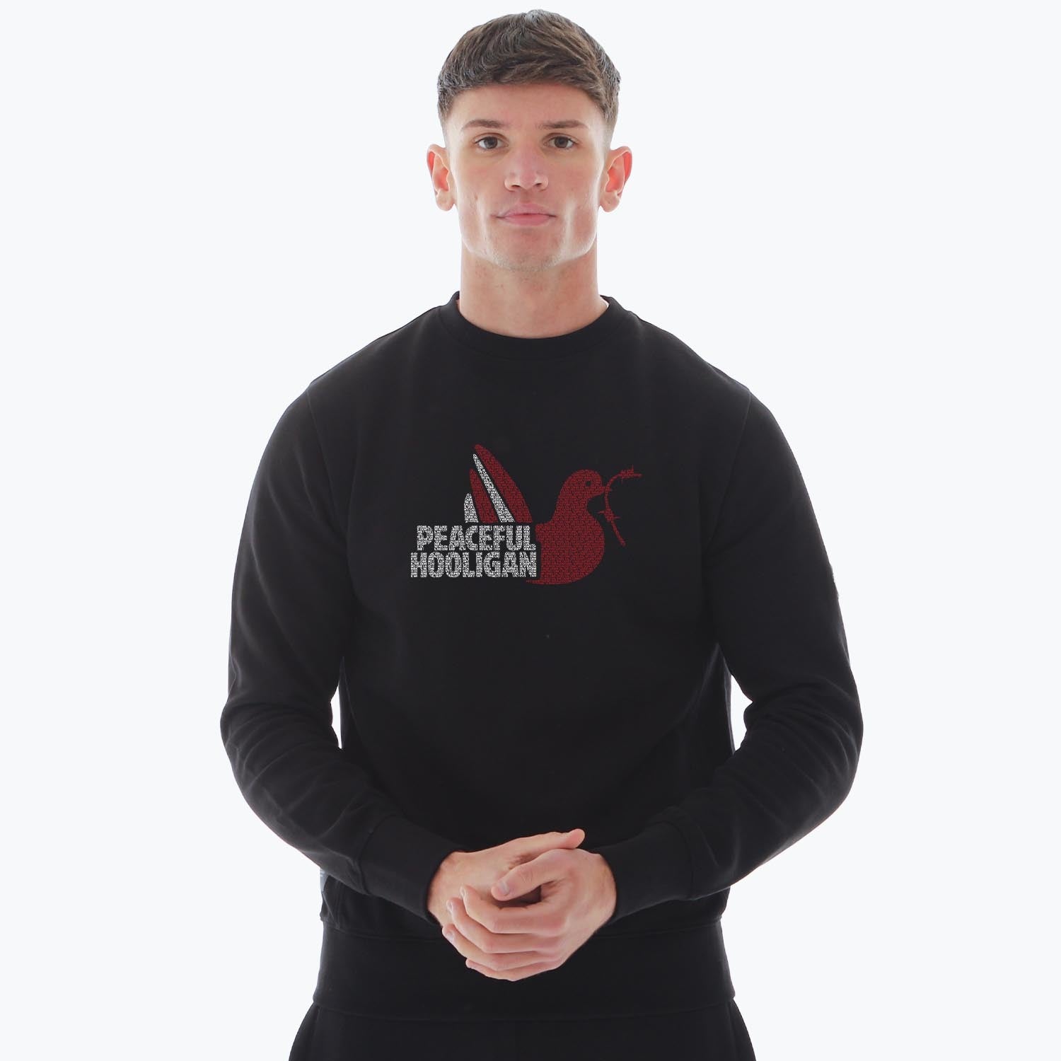 PODDOVEWOKINGATHLSWTBLKBUND_Black_Woking_Dove_Sweatshirt_1