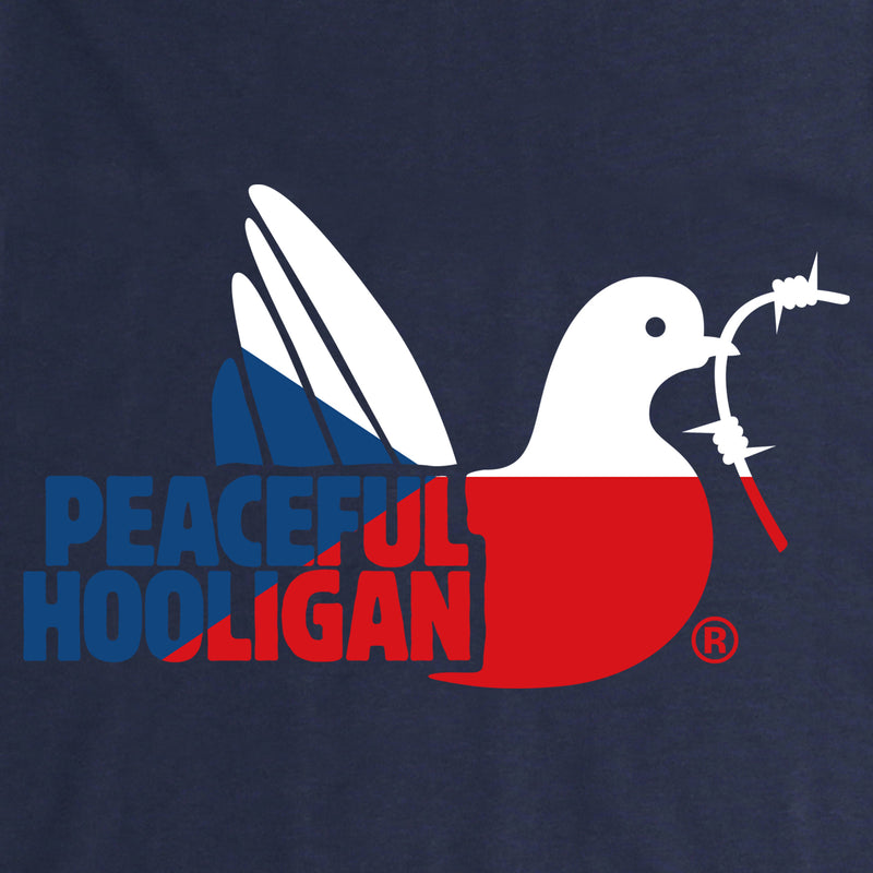 Czechia Dove Hoodie Navy - Peaceful Hooligan 