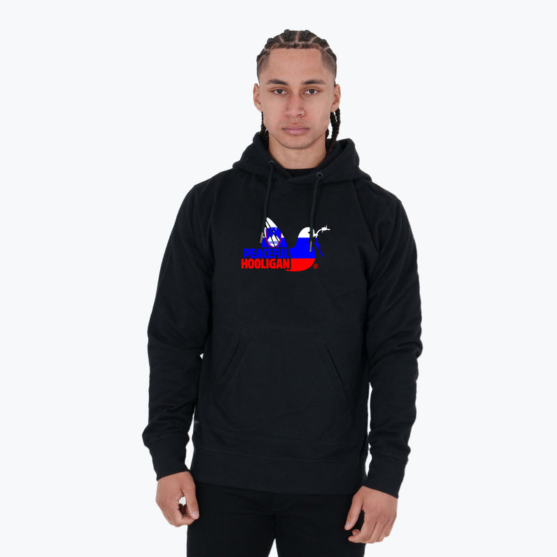 Slovenia Dove Hoodie Black - Peaceful Hooligan 