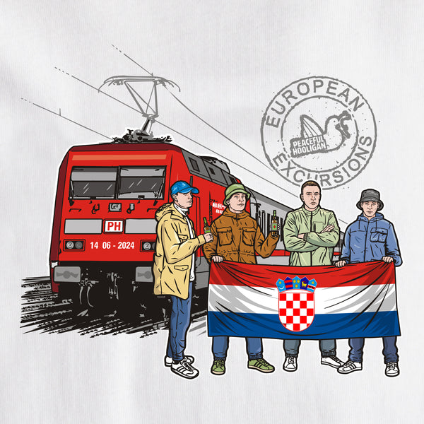 Croatia Excursions T-Shirt White