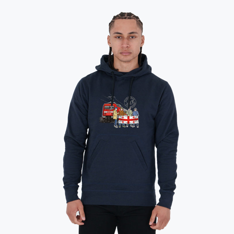 Georgia Excursions Hoodie Navy - Peaceful Hooligan 