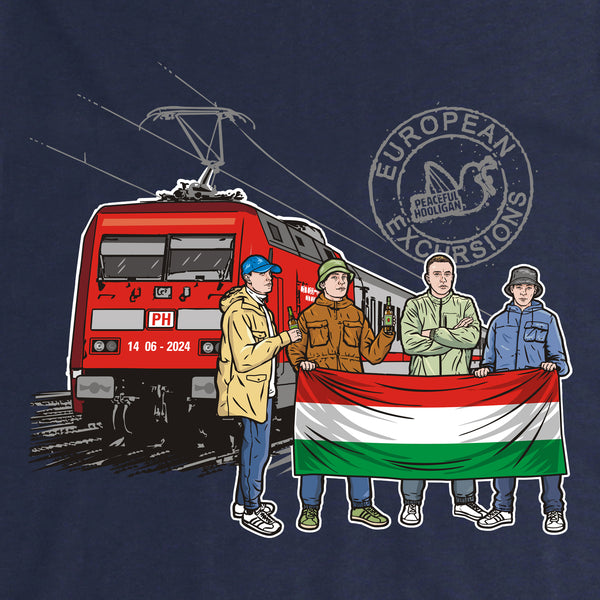 Hungary Excursions T-Shirt Navy