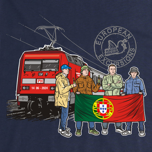 Portugal Excursions T-Shirt Navy