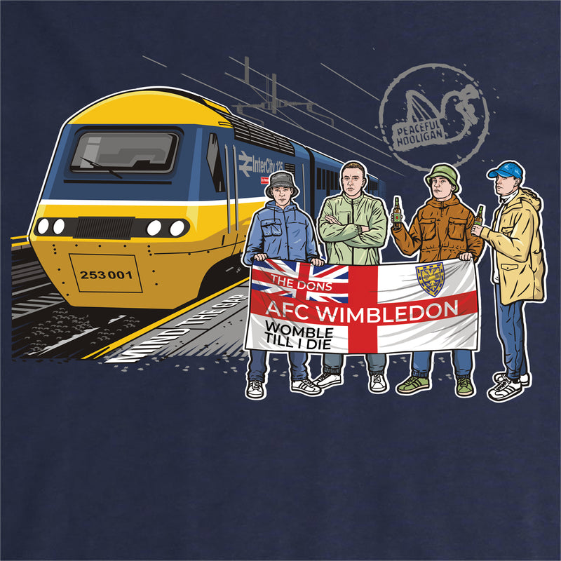 AFC Wimbledon Excursions T-Shirt Navy